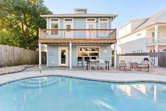 Steps to Beach Pvt heated Pool, Game Room, outdoor bar - Image 2